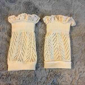 Lace Boot Cuffs NEVER WORN